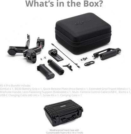 DJI RS 4 Pro Handheld Gimbal Stabilizer Kit