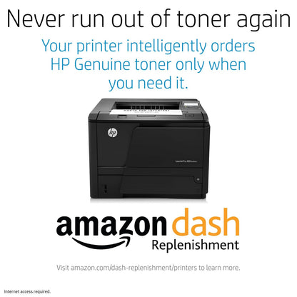 HP LaserJet Pro 400 M401dne Renewed Monochrome Printer