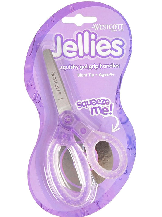 Westcott Jellies Kids' Scissors, 5", Assorted Colors