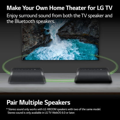 LG XG5QBK.DUSALLK Go Portable Bluetooth Speaker Black