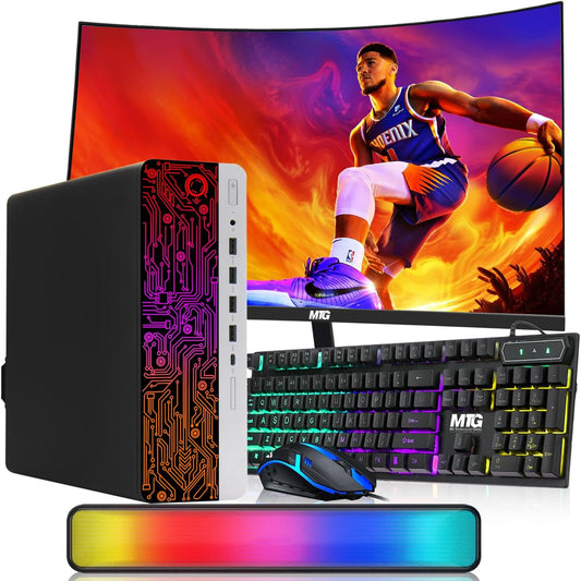 HP ProDesk 600 G3 i5 RGB Desktop PC Renewed