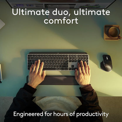 Logitech 920-012592 MX Keys S Combo for Mac - Space Grey