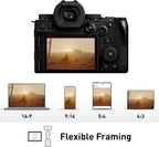 Panasonic DC-S5M2BODY LUMIX S5II: 24.2MP Mirrorless Camera, Full Frame