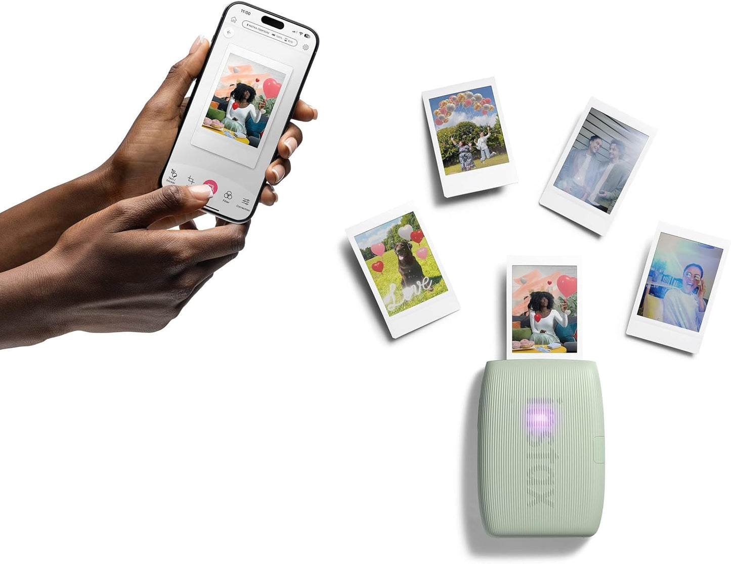 Fujifilm Mini Link 3 Smartphone Printer Bundle