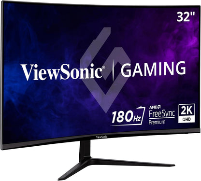 ViewSonic VX3218C-2K 32-Inch Curved Gaming Monitor