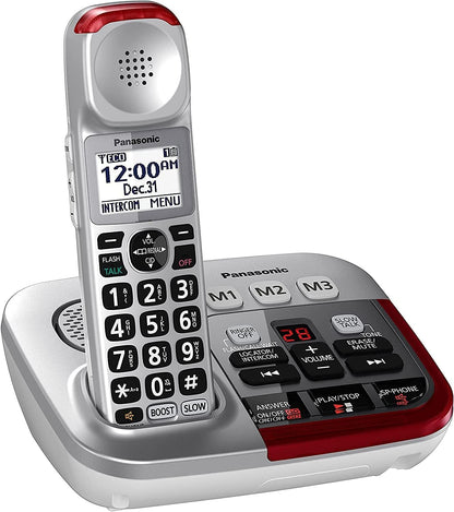 Panasonic KX-TGM450S Amplified Cordless Phone with Answering Machine