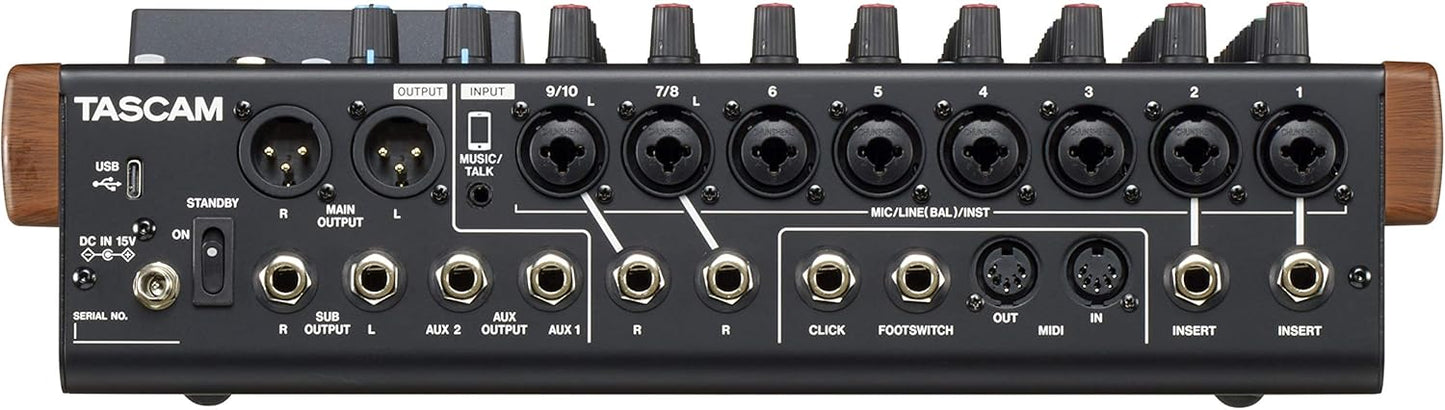 Tascam Model 12 Mixer/Interface/Recorder Production Suite