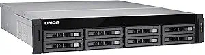 QNAP TS-EC880U-E3 8-Bay 2U NAS iSCSI Server — main product image