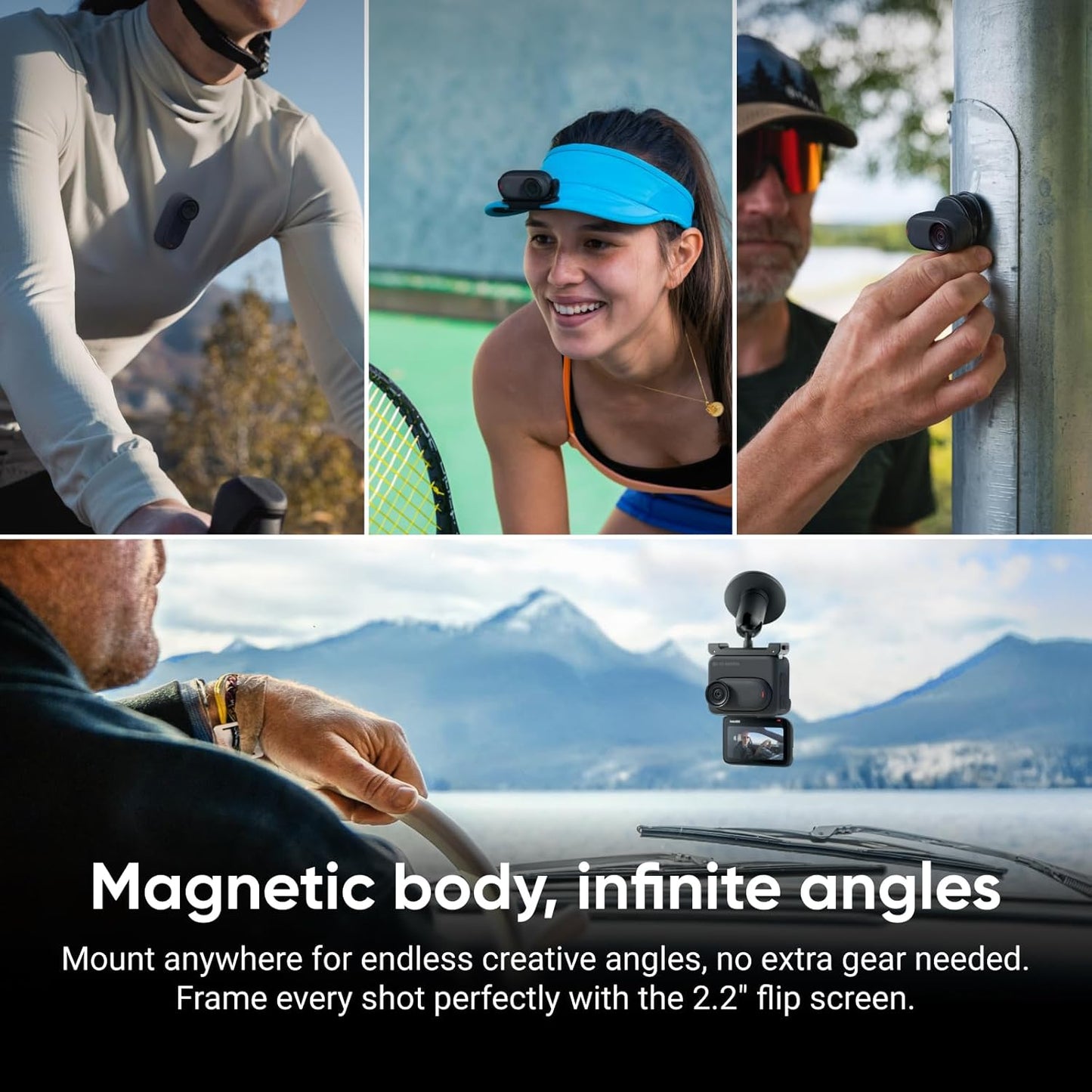 Insta360 CINSAATA GO 3S 64GB Black 4K Portable Camera