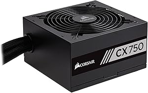 Corsair CP-9020015-NA CX750 750W ATX Power Supply — main product image