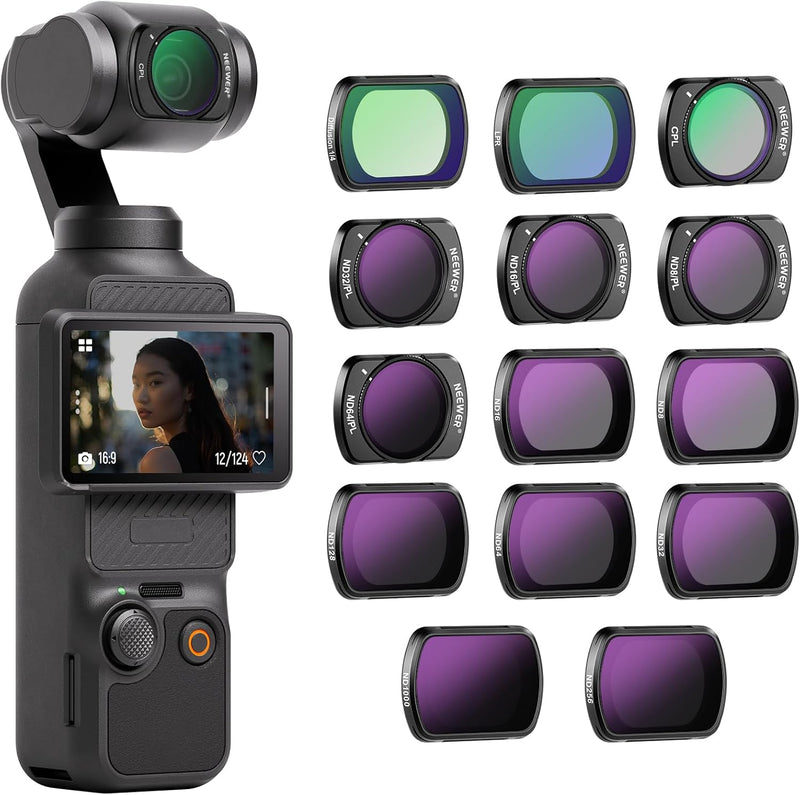Neewer 10103578 DJI Osmo Pocket 3 Filter Set — main product image