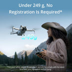 DJI Mini 4 Pro Fly More Combo (DJI RC 2) - Camera Drone with Memory Card