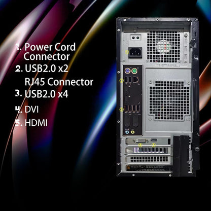 Dell 7020 OptiPlex i7 Gaming PC GT 1030 Renewed