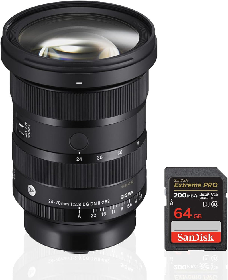 Sigma 57A969-K1 24-70MM F2.8 DG DN II Art Lens L Mount Bundle — main product image