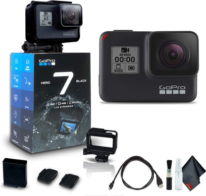 GoPro CHDHX-701_EDI_24 HERO7 Black 4K Waterproof Action Camera (Open Box)