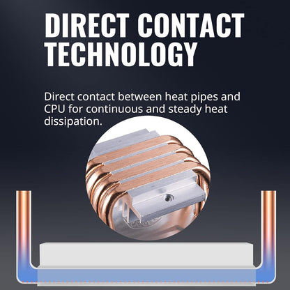 Cooler Master RR-H412-20PK-R2 Hyper H412R CPU Air Cooler