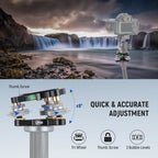 Neewer LP65 Tripod Head Leveling Base with Bubble Level