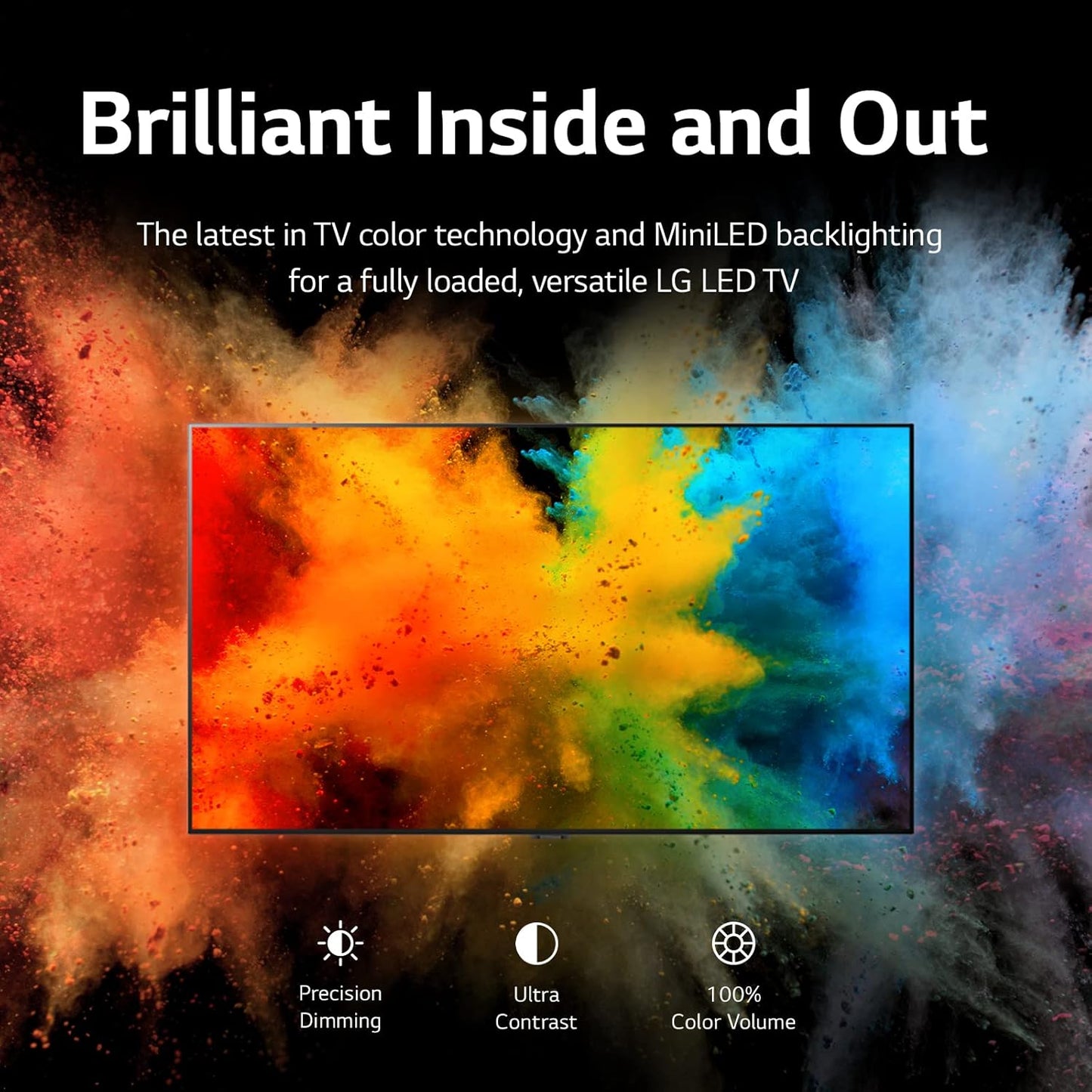LG QNED85-86.6-[UNIQUE ID] 86" MiniLED 4K UHD Smart TV Renewed