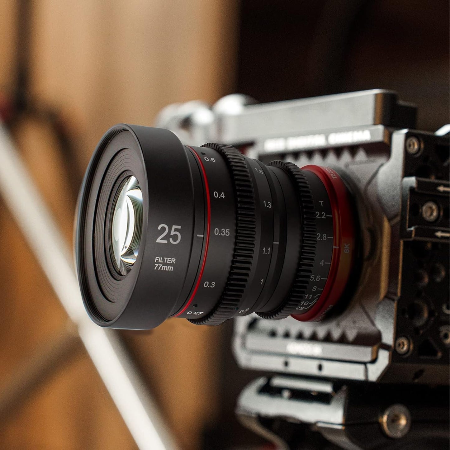 Meike 25mm T2.2 APS-C Cine Lens Canon RF