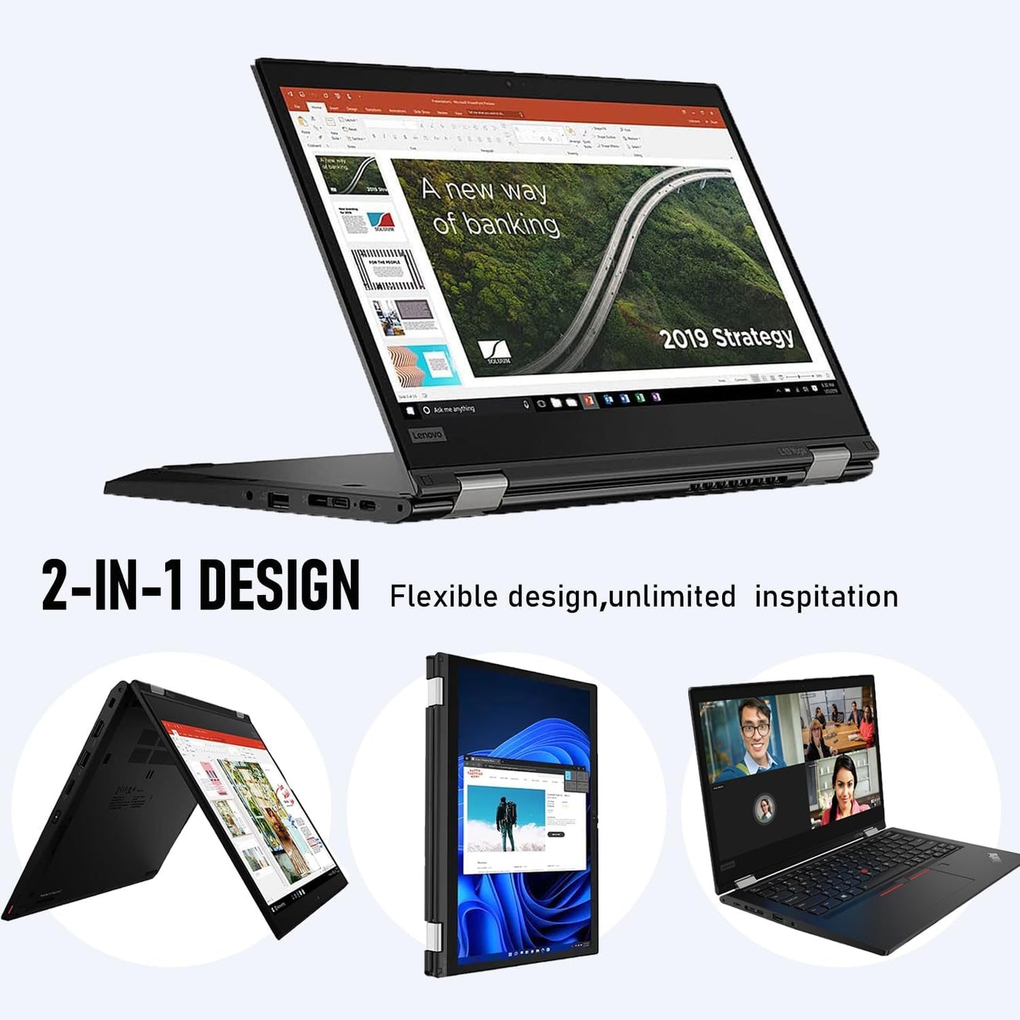 Lenovo ThinkPad L13 Yoga 2-in-1 Renewed Laptop