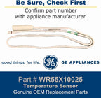GE WR55X10025 Refrigerator Temperature Sensor