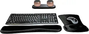 Logitech MK270 Wireless Keyboard Mouse Combo + Bluetooth Speaker Bundle