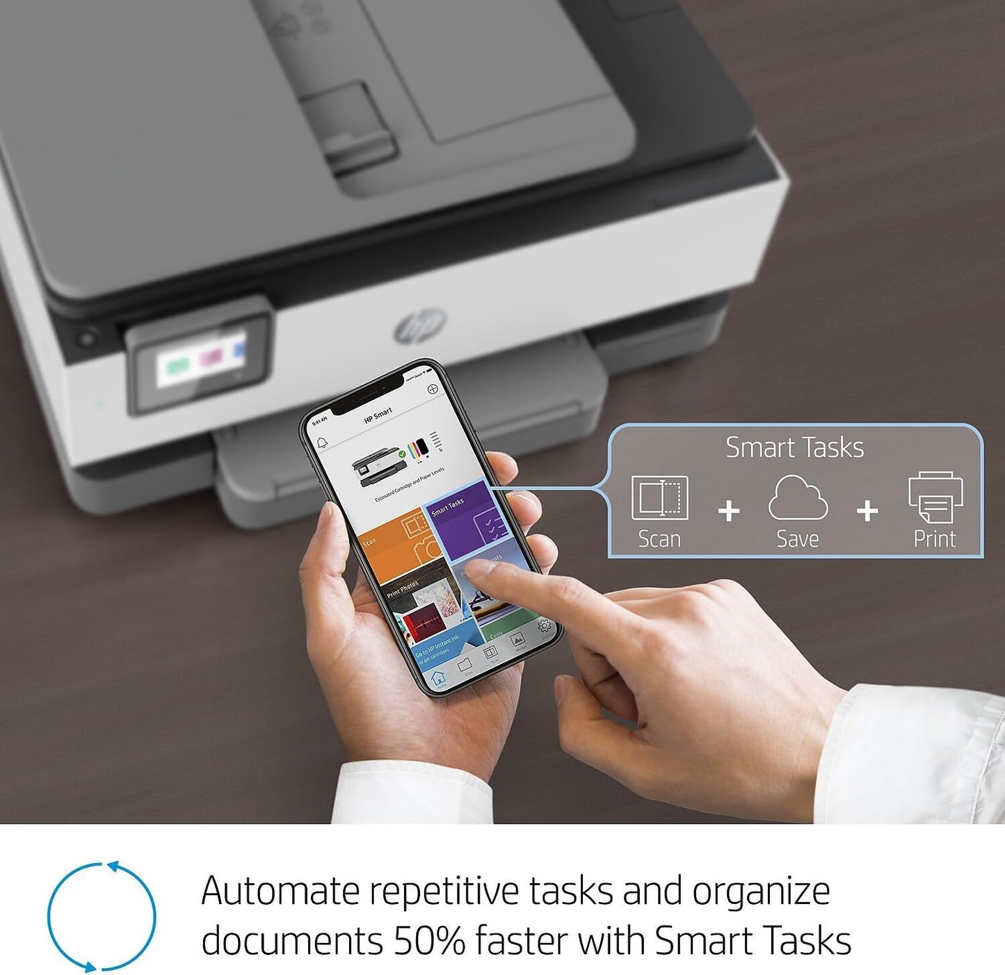 HP 5LJ23A#B1H OfficeJet Pro 8035 Wireless All-in-One Printer