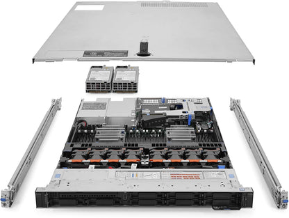 Dell PowerEdge R640 Dual Gold 256GB SSD Renewed Server