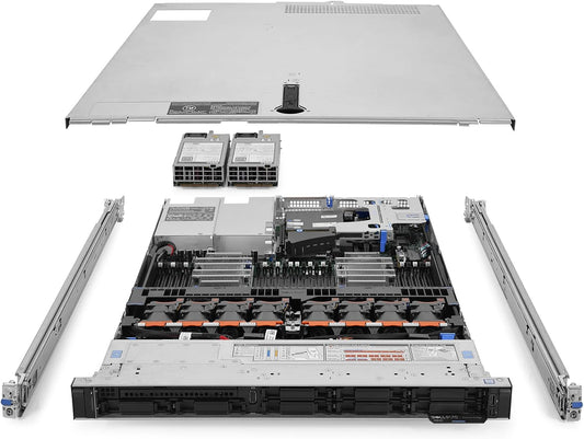 Dell PowerEdge R640 Dual Gold 256GB SSD Renewed Server