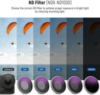 Neewer 10102940 DJI Osmo Action 5/4 ND Filter Kit