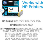 HP CB320WN#140 564 Yellow Original Ink Cartridge