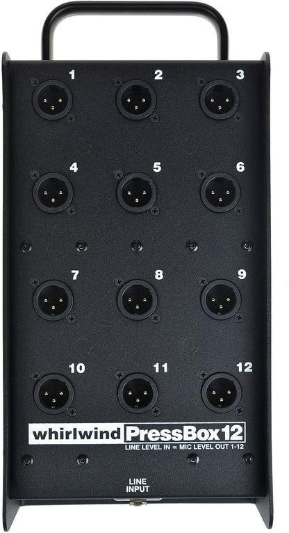 Whirlwind PB12 Pressbox Microphone Output Expander