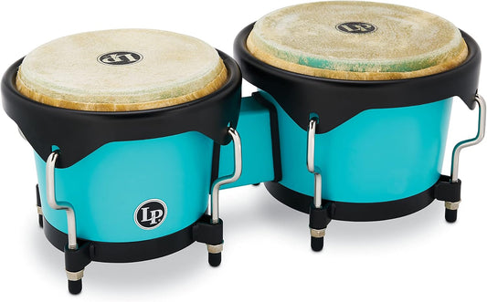 Latin Percussion LP601D-SF-K Discovery Bongos Sea Foam with Bag