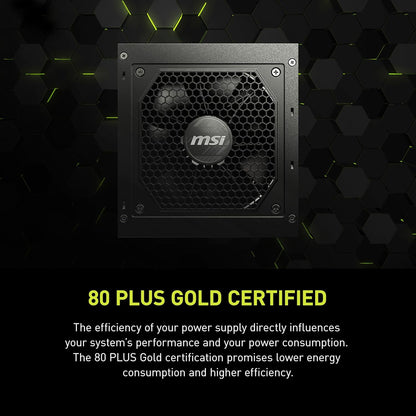 MSI MAG A750GL PCIE5 750W 80+ Gold ATX 3.1 PSU