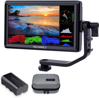 FEELWORLD AU-FW568 V3 6" 4K HDMI Camera Monitor