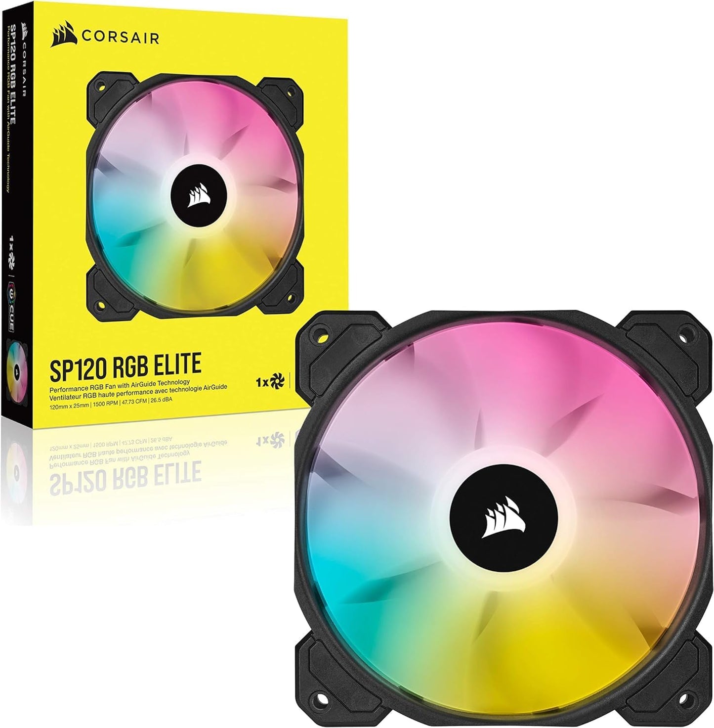 Corsair CO-9050108-WW iCUE SP120 RGB Elite 120mm Fan
