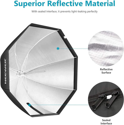 Neewer 10096706 37.5" Octagon Softbox with Bag