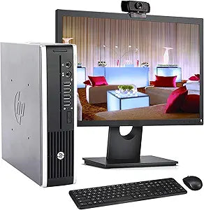 HP Elite Compaq i7 USFF Desktop PC Renewed