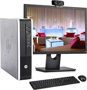 HP Elite Compaq 8300 USFF i7 Desktop (Renewed)