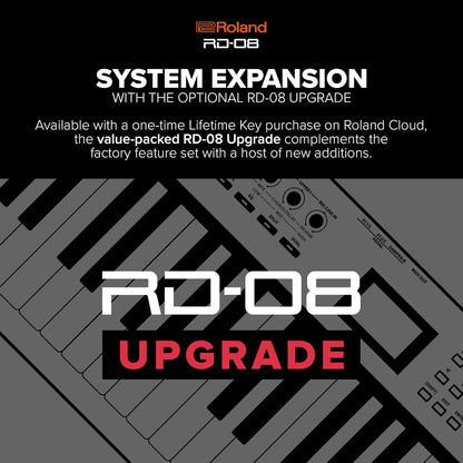 Roland RD-08 88-Key Stage Piano Weighted Action Keyboard