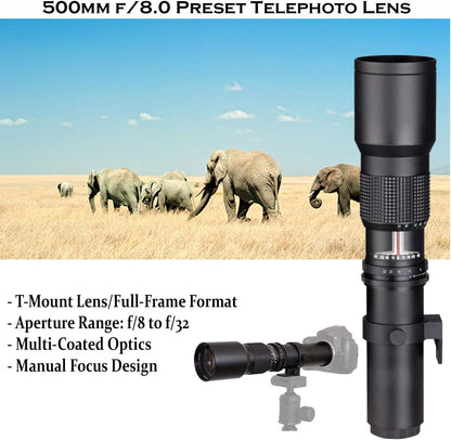 Canon 5169B107 EOS Rebel T7 DSLR 18-55mm & 75-300mm Lens Kit Renewed