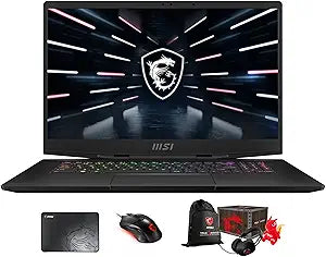 MSI Stealth GS77-17 Gaming Laptop RTX 3080 Ti Bundle