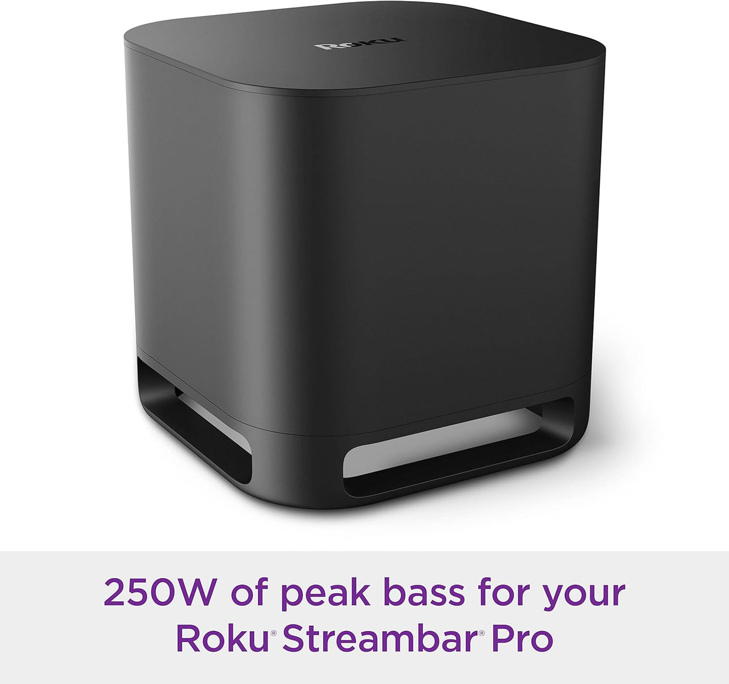 Roku Streambar Pro Renewed 4K HDR Soundbar with Wireless Bass
