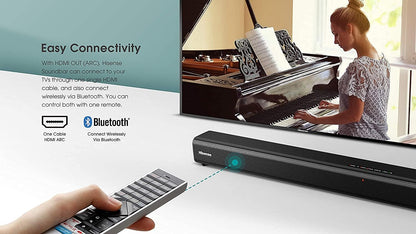 Hisense HS205 40" Roku TV & Bluetooth Soundbar