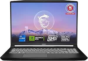 MSI CreatorM1613453 M16 i7 RTX 4060 Content Creation Laptop