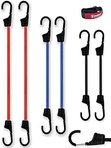 Magma Mixed Bungees 6-Pack Heavy Duty Tie-Down Cords