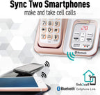 Panasonic KX Link2Cel Bluetooth Cordless Phone 2 Handsets