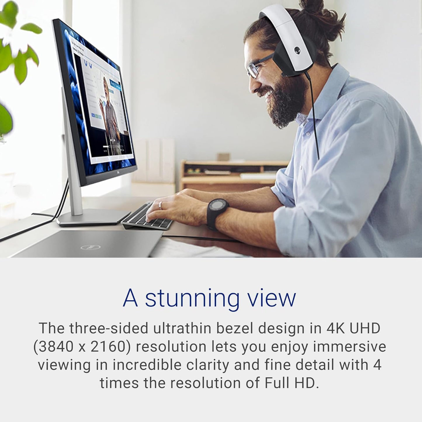 Dell S2721QS 27-Inch 4K UHD IPS Monitor