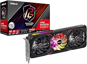 ASRock RX6600XT PGD 8GO Radeon RX 6600 XT Gaming Graphics Card