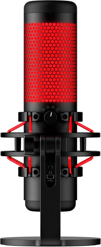 HP 4P5P6AA HyperX QuadCast Rouge Microphone